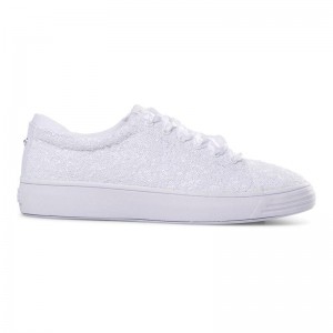 Keds Alley Sequins Cel Canvas Kadın Beyaz | RIVOL-8029