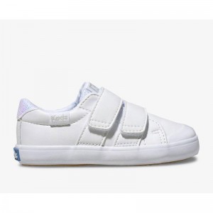 Keds Big Kid's Courtney HL Sneaker Çocuk Beyaz | FNSTI-8521