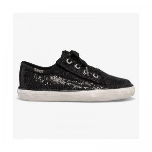 Keds Big Kid's Kickstart Jr Celebrations Sneaker Çocuk Siyah | JNIEM-2745