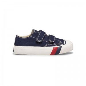 Keds Big Kid's Royal Lo HL Sneaker Çocuk Lacivert | MDQVO-9451