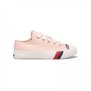 Keds Big Kid's Royal Lo Sneaker Çocuk Açık Pembe | XTCJF-1749