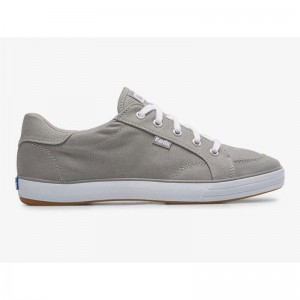 Keds Center III Kanvas Lace Ups Kadın Gri | SHBTY-3715