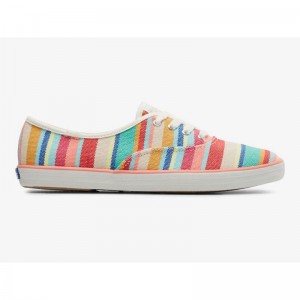 Keds Champion Eco-Friendly Lace Ups Kadın Pembe Renkli | DRQBV-4675