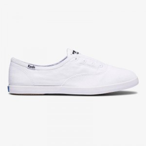 Keds Chillax Kanvas Twill Canvas Kadın Beyaz | RKQTV-8452