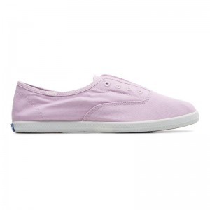 Keds Chillax Twill Washable Kanvas Lilac Makosen Ayakkabı Kadın Mor | HCTQE-5310