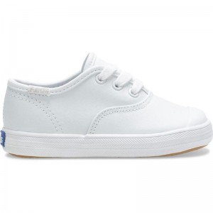 Keds Little Kid's Champion Burunlu Cap Sneaker Çocuk Beyaz | ORFJA-6145