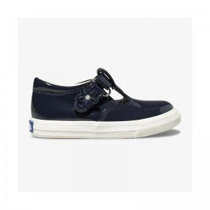 Keds Little Kid's Daphne Rugan Sneaker Çocuk Lacivert | IZRJT-0874