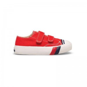 Keds Little Kid's Royal Lo HL Sneaker Çocuk Kırmızı | GFYWK-7503