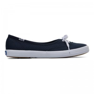 Keds The Mini Kanvas Canvas Kadın Lacivert | HDYXJ-3042