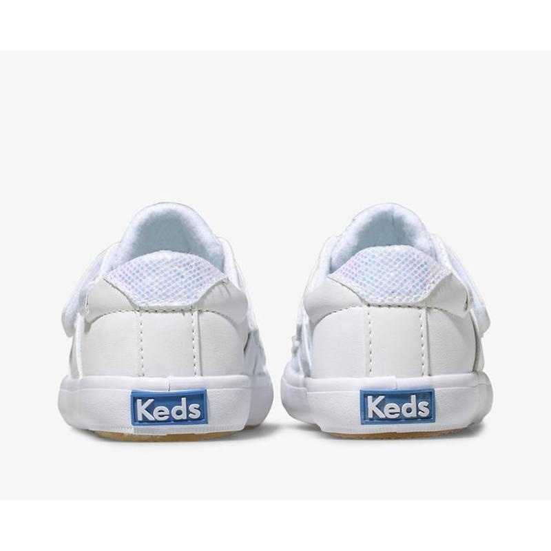 Keds Big Kid's Courtney HL Sneaker Çocuk Beyaz | FNSTI-8521