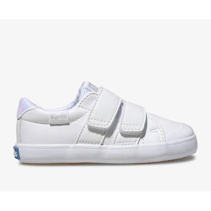 Keds Big Kid\'s Courtney HL Sneaker Çocuk Beyaz | FNSTI-8521