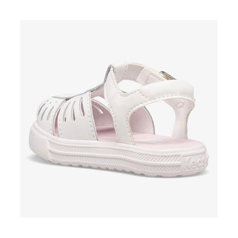 Keds Big Kid's Daphne Butterfly Deri Sandal Çocuk Beyaz | NWBGR-1380