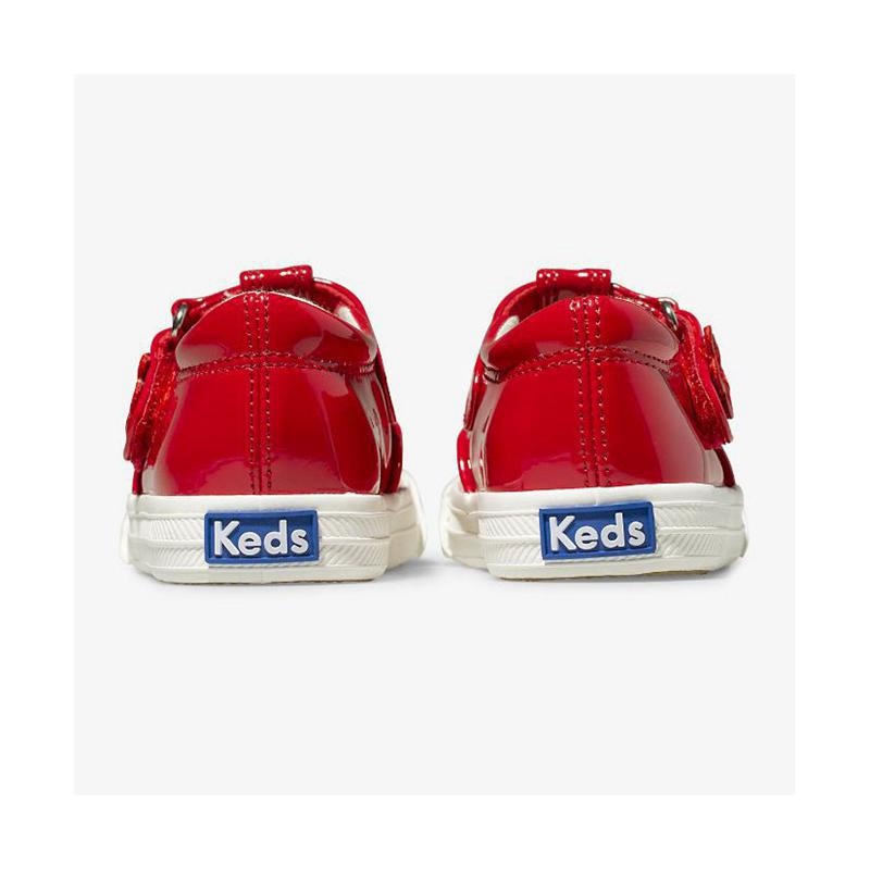 Keds Big Kid's Daphne Rugan Sneaker Çocuk Kırmızı | GBJXR-2570