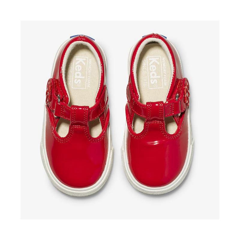 Keds Big Kid's Daphne Rugan Sneaker Çocuk Kırmızı | GBJXR-2570