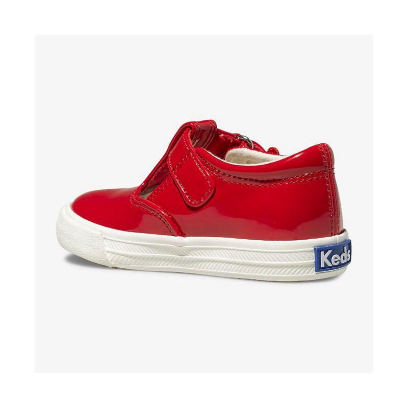 Keds Big Kid's Daphne Rugan Sneaker Çocuk Kırmızı | GBJXR-2570