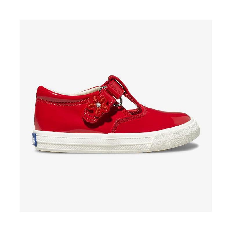 Keds Big Kid\'s Daphne Rugan Sneaker Çocuk Kırmızı | GBJXR-2570