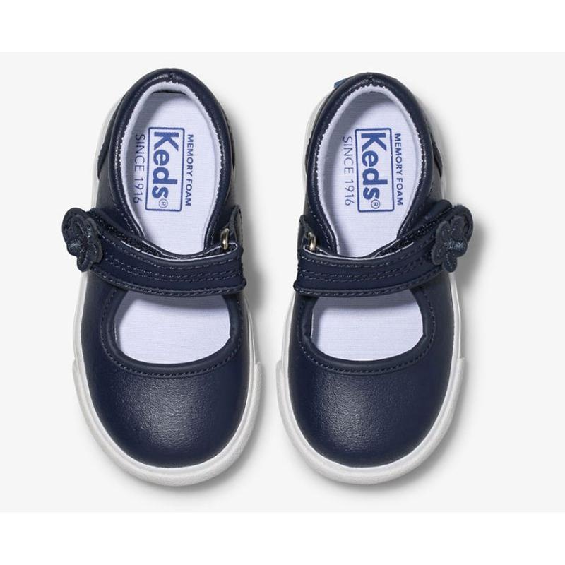 Keds Big Kid's Ella Mary Jane Sneaker Çocuk Lacivert | UYETV-0925