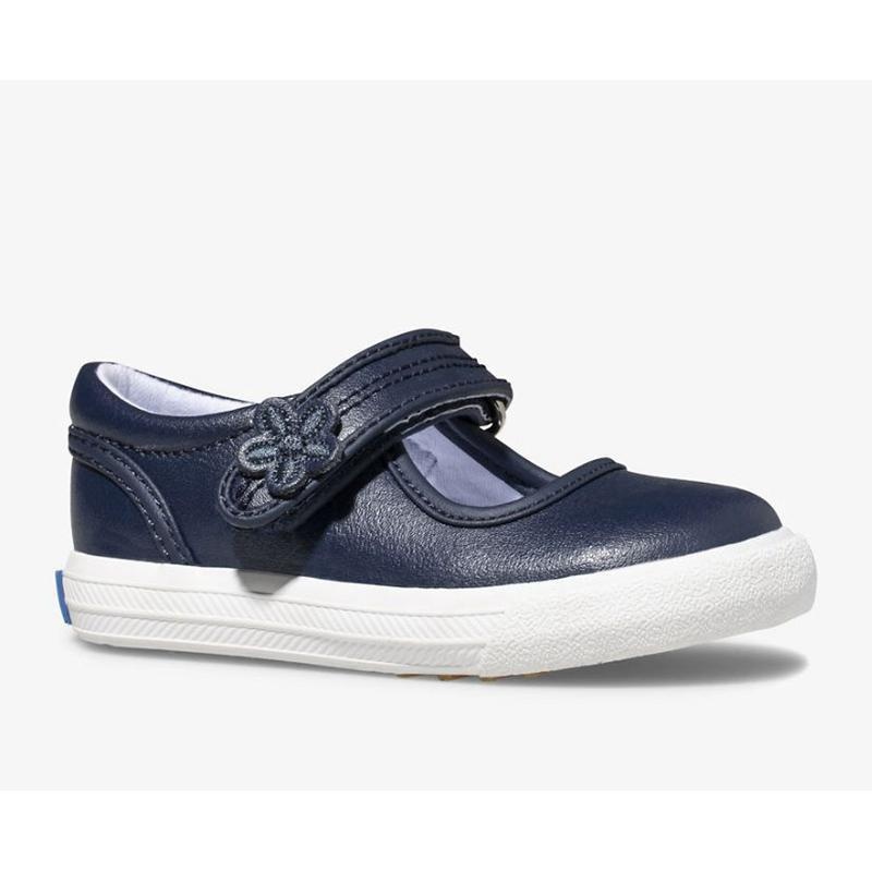 Keds Big Kid's Ella Mary Jane Sneaker Çocuk Lacivert | UYETV-0925