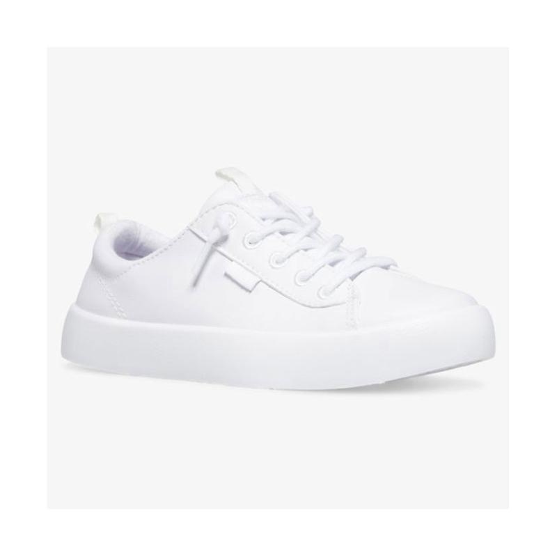 Keds Big Kid's Kickback Washable Deri Sneaker Çocuk Beyaz | RZLEG-8046