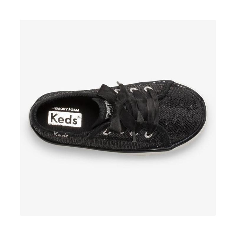 Keds Big Kid's Kickstart Jr Celebrations Sneaker Çocuk Siyah | JNIEM-2745