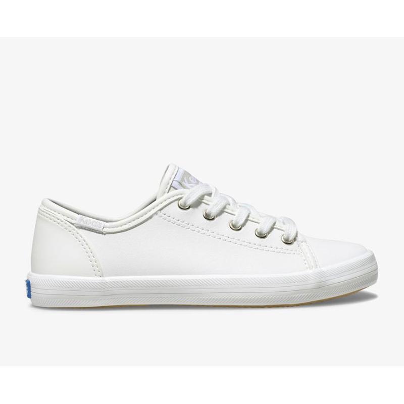 Keds Big Kid\'s Kickstart Sneaker Çocuk Beyaz | UZFHD-1982