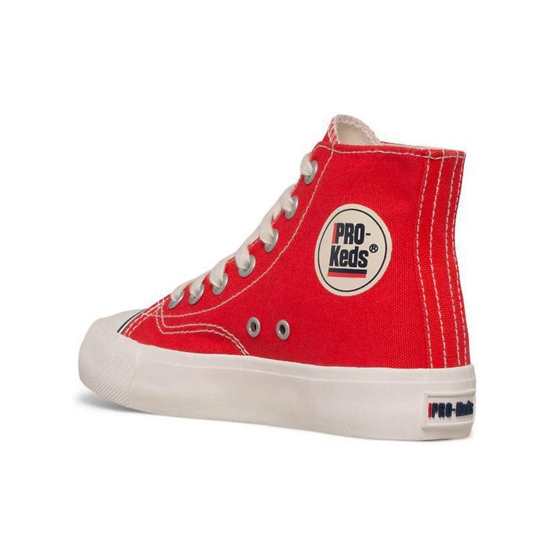 Keds Big Kid's Royal Hi Sneaker Çocuk Kırmızı | PQEJV-5271