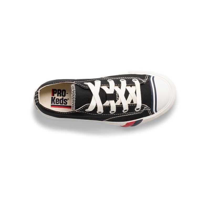 Keds Big Kid's Royal Lo Sneaker Çocuk Siyah | VUHID-7413