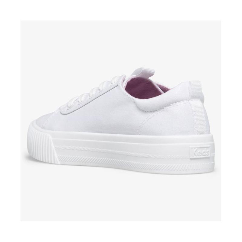 Keds Big Kid's Triple Step Sneaker Çocuk Beyaz | LZHKQ-6734