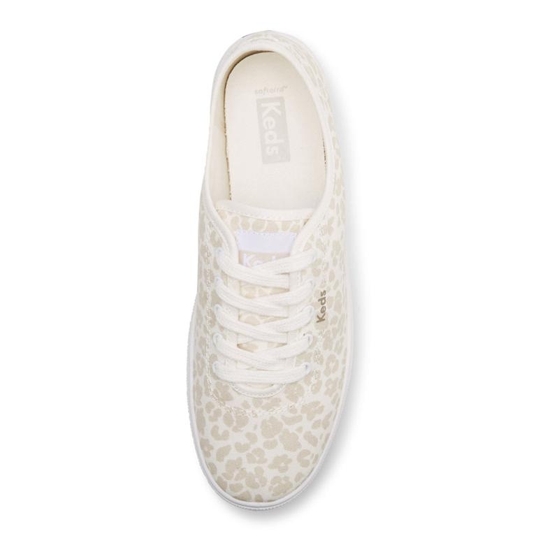 Keds Breezie Kanvas Spot Print Tan Canvas Kadın Tan/Multicolor | BLPER-7435