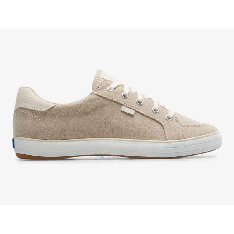 Keds Center III Chambray Lace Ups Kadın Gri | BJPQT-1845