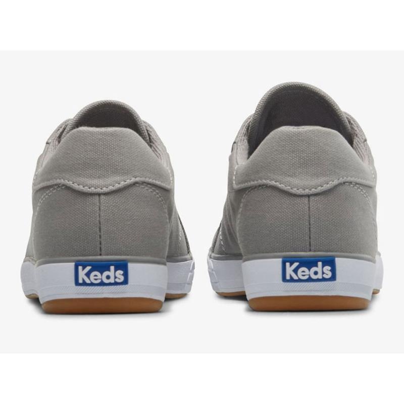 Keds Center III Kanvas Lace Ups Kadın Gri | SHBTY-3715