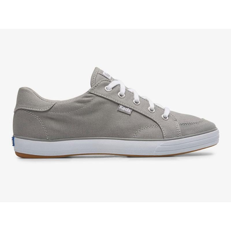 Keds Center III Kanvas Lace Ups Kadın Gri | SHBTY-3715