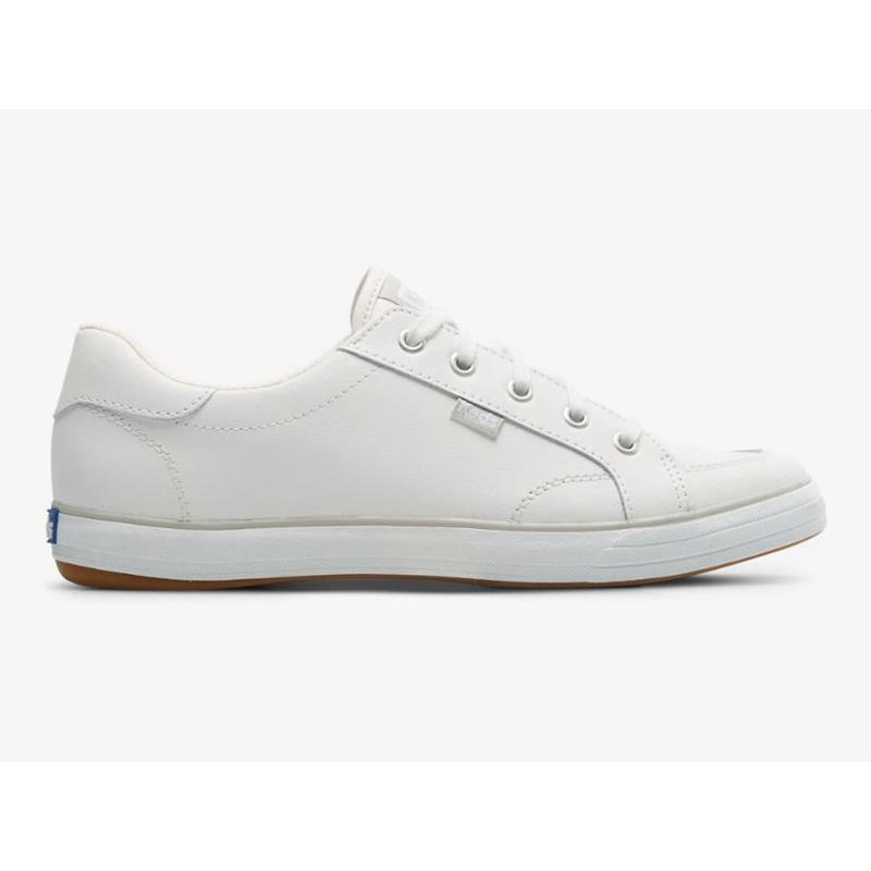 Keds Center III Leather Sneakers Kadın Beyaz | LRCAZ-7180