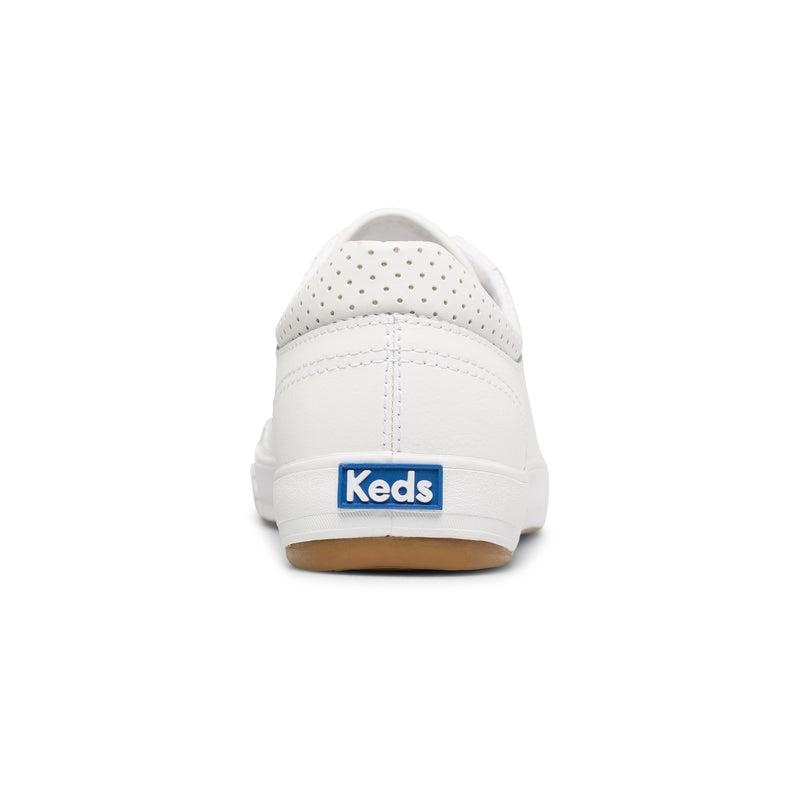 Keds Center II Deri Leather Sneakers Kadın Beyaz | OGBZK-8357