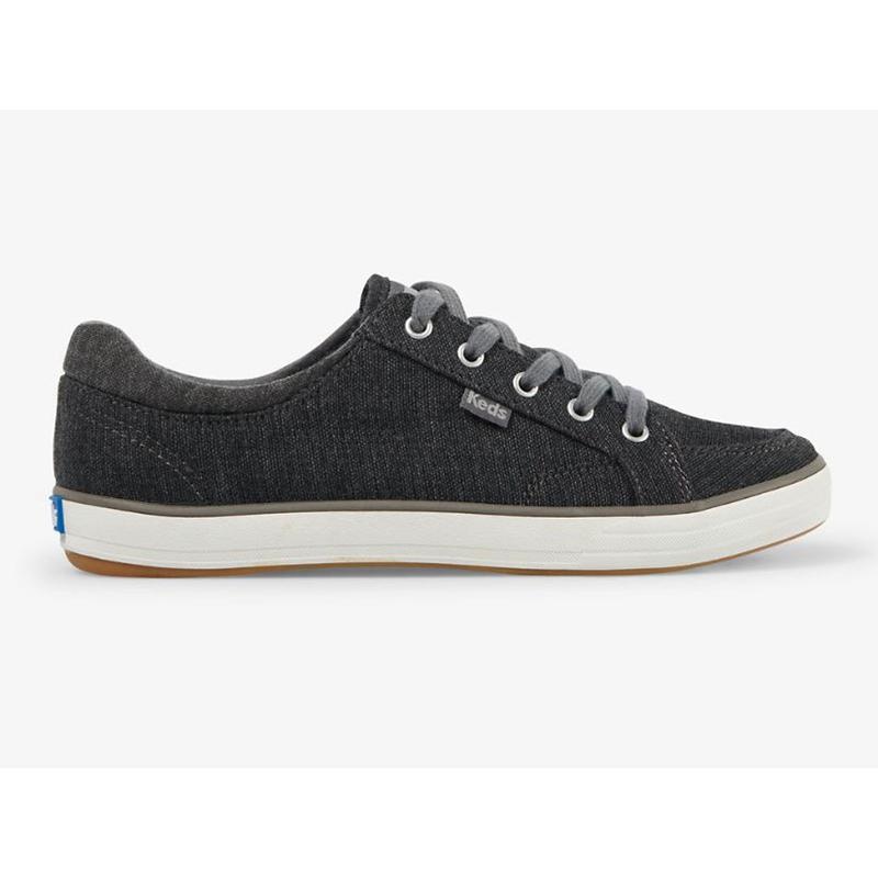 Keds Center II Marled Lace Ups Kadın Gri | GKDSQ-5629