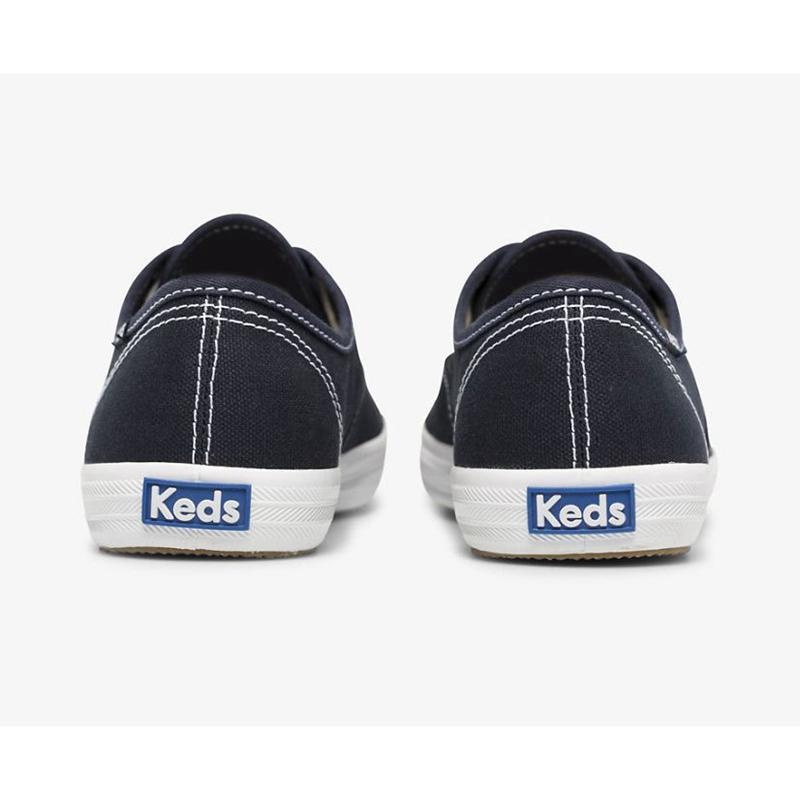 Keds Champion Feat. Organic Pamuklu Lace Ups Kadın Koyu Lacivert | MZAIF-4301