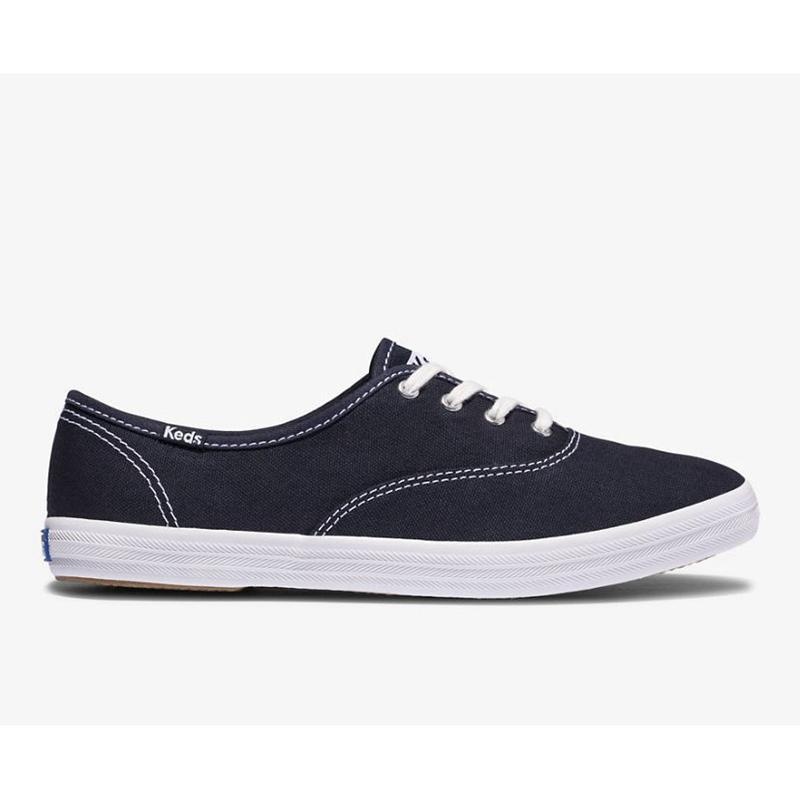 Keds Champion Feat. Organic Pamuklu Lace Ups Kadın Koyu Lacivert | MZAIF-4301