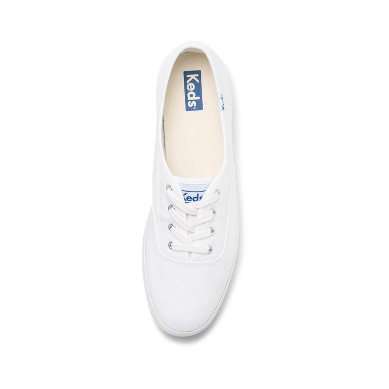 Keds Champion Organic Pamuklu Canvas Kadın Beyaz | UWALG-8310