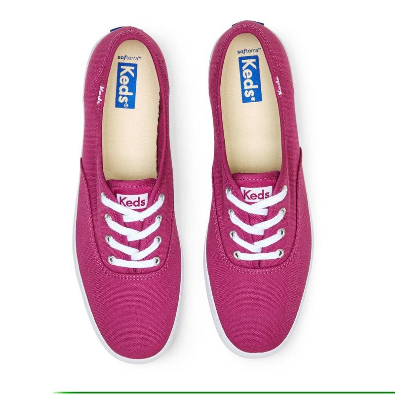 Keds Champion Organic Pamuklu Washable Canvas Kadın Mor | UGJZI-4985