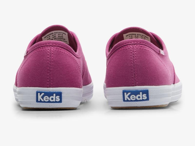 Keds Champion Organic Pamuklu Washable Canvas Kadın Mor | UGJZI-4985