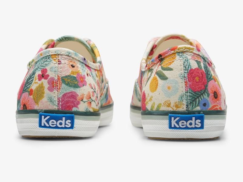 Keds Champion Rifle Paper Co. Garden Party Linen Canvas Kadın Renkli | SIKQO-0978