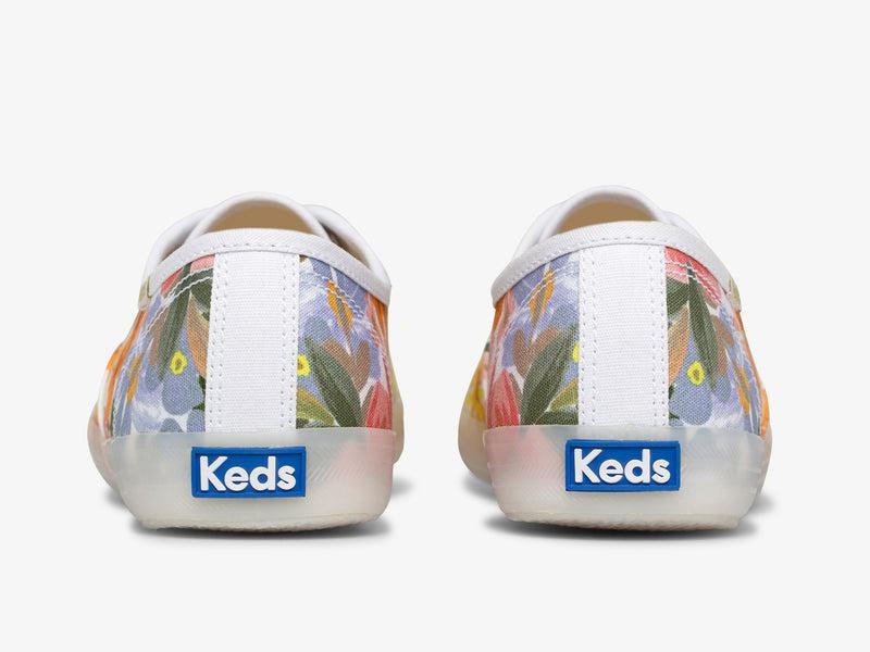 Keds Champion Rifle Paper Co Marguerite Prints Kadın Pembe | SPWTK-9105