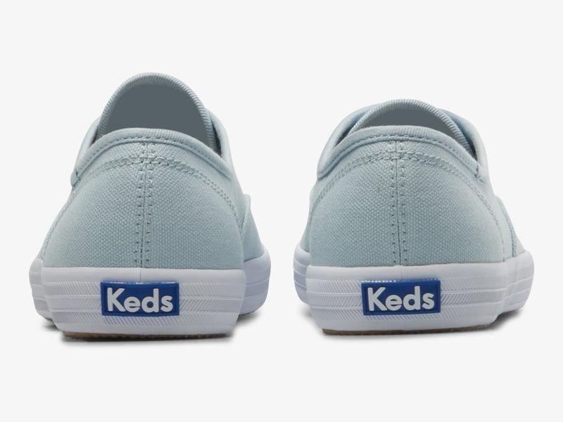 Keds Champion Seasonal Washable Kanvas Light Prints Kadın Açık Mavi | HFMTN-5081