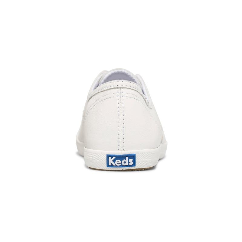 Keds Chillax Deri Leather Sneakers Kadın Beyaz | NDSFL-0946