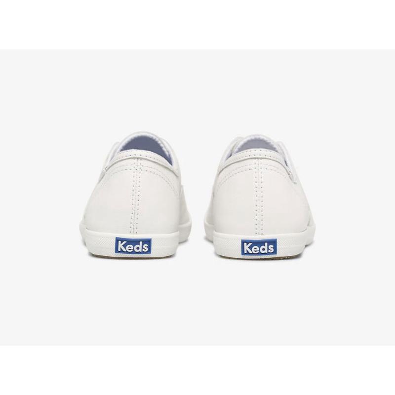 Keds Chillax Deri Makosen Ayakkabı Kadın Beyaz | WTZHX-7561