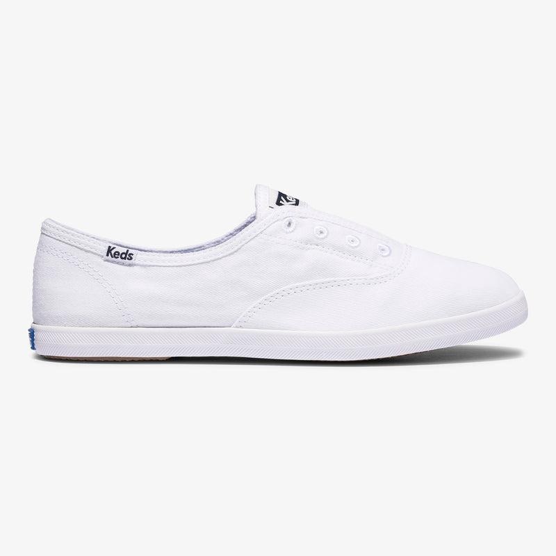 Keds Chillax Kanvas Twill Canvas Kadın Beyaz | RKQTV-8452