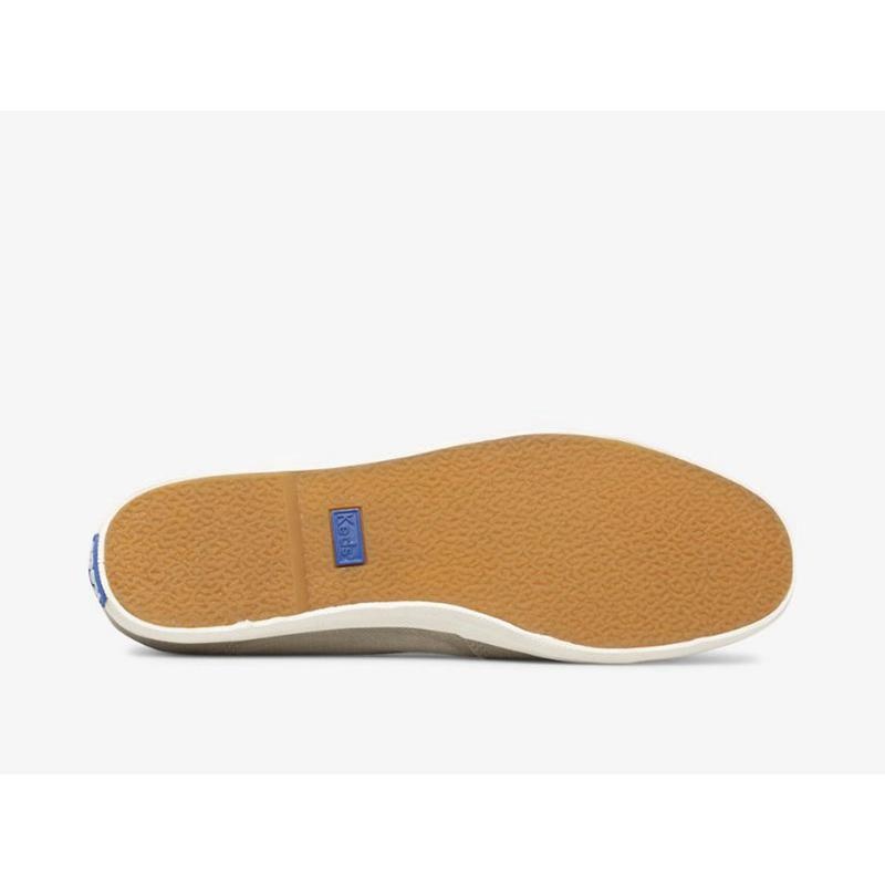 Keds Chillax Mini Twill Washable Makosen Ayakkabı Kadın Gri | MOXAR-2178