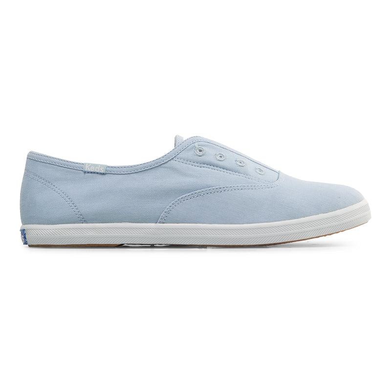 Keds Chillax Twill Washable Kanvas Light Canvas Kadın Açık Mavi | QHLBF-5023