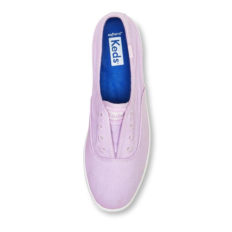 Keds Chillax Twill Washable Kanvas Lilac Canvas Kadın Mor | SOVPW-1243