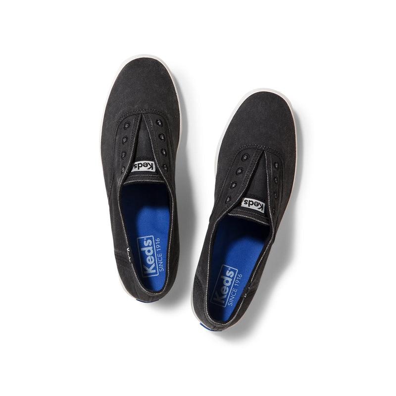 Keds Chillax Twill Washable Kanvas Makosen Ayakkabı Kadın Gri | AMIQJ-5067